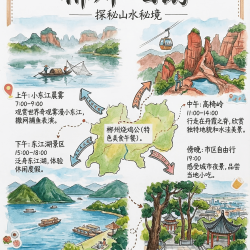 旅行手账制作图